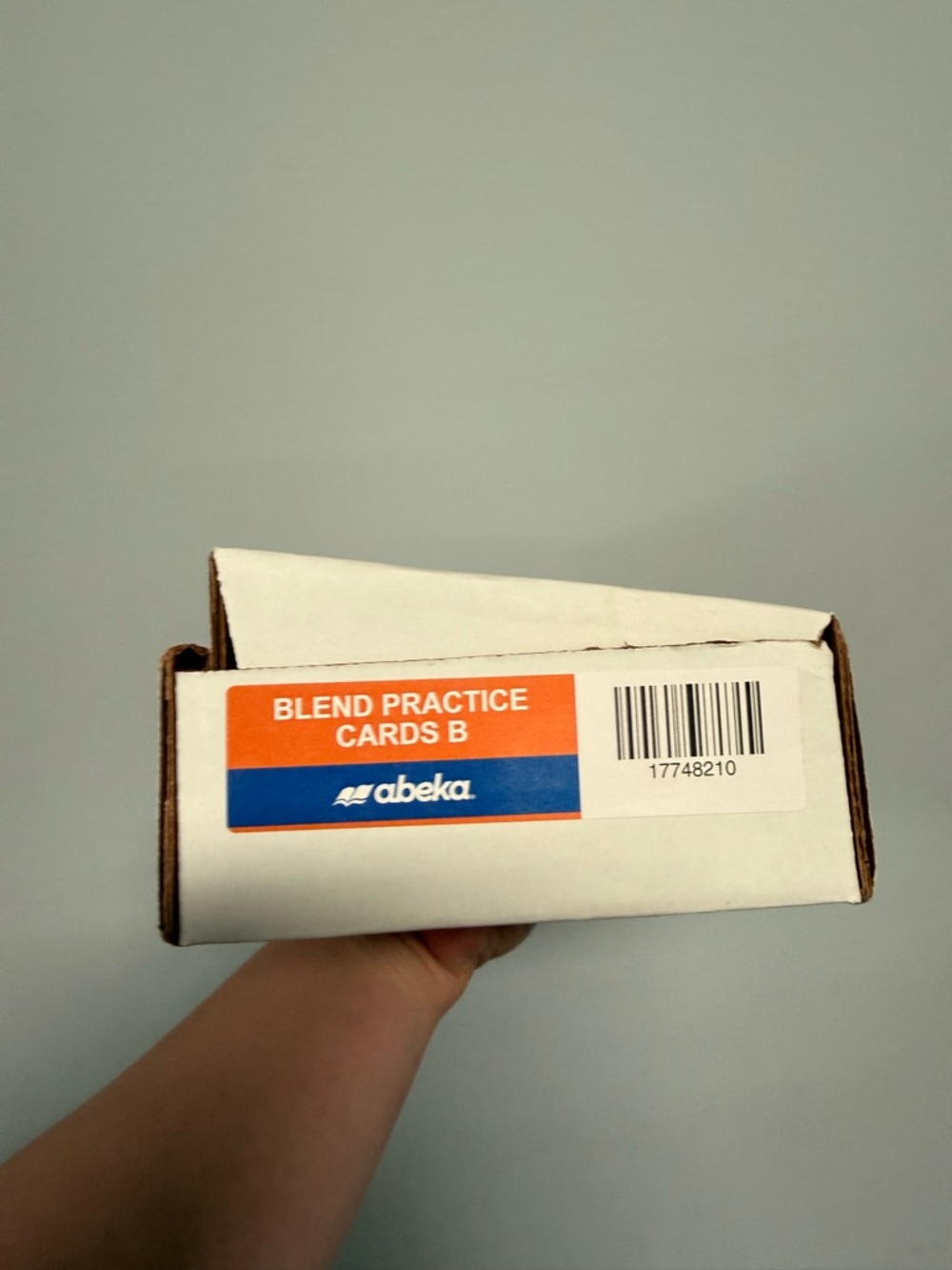 Abeka Blend Practice Cards B -  NIB